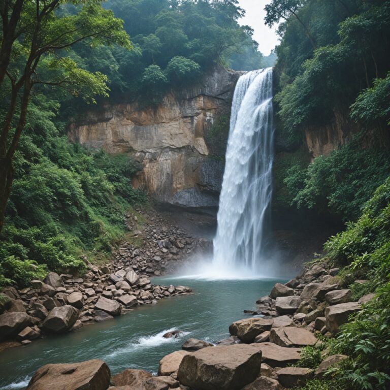 Discover the Enchanting Tegheria Waterfall – A Hidden Gem in Assam!