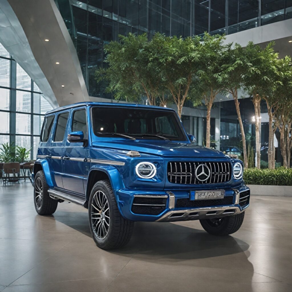 Experience the Mercedes-Benz G580 with Cutting-Edge EQ Technology at Raintree Plaza, TRX!