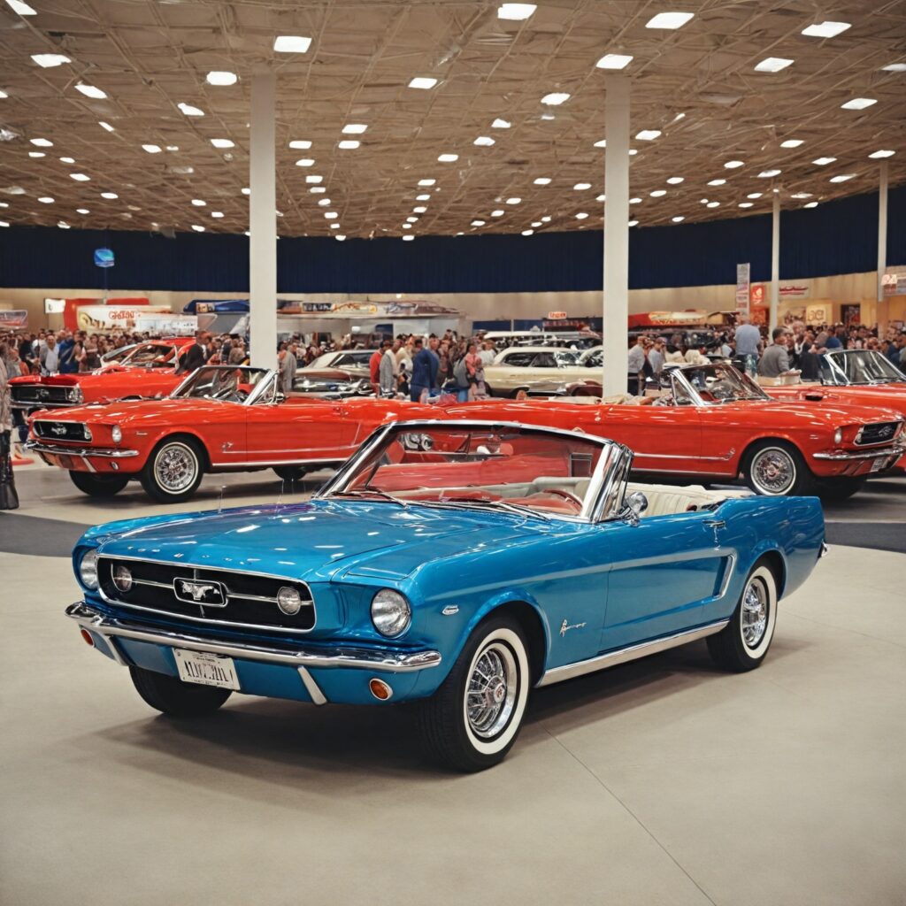 Unveiling the Legend: The Ford Mustangs Exciting Debut to the Public!