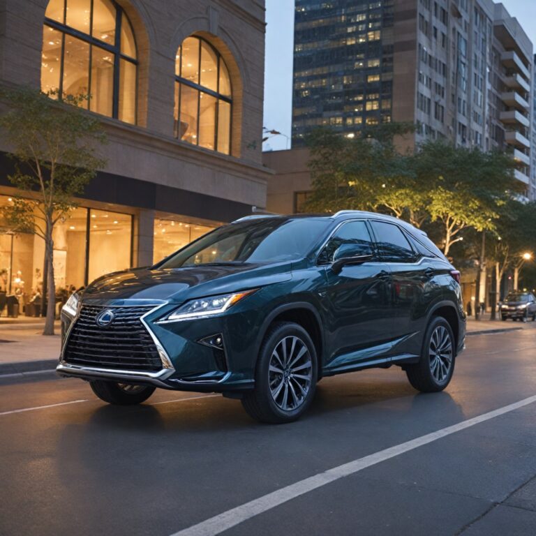 Explorando el Lexus RX 350 2026: Un Análisis de las Mejores Opciones